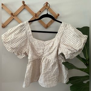 Puff sleeve Old Navy blouse